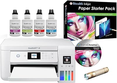 VersaCheck Stealth ST-C2100 iX All-in-One Invisible Ink Printer and Security Paper Bundle