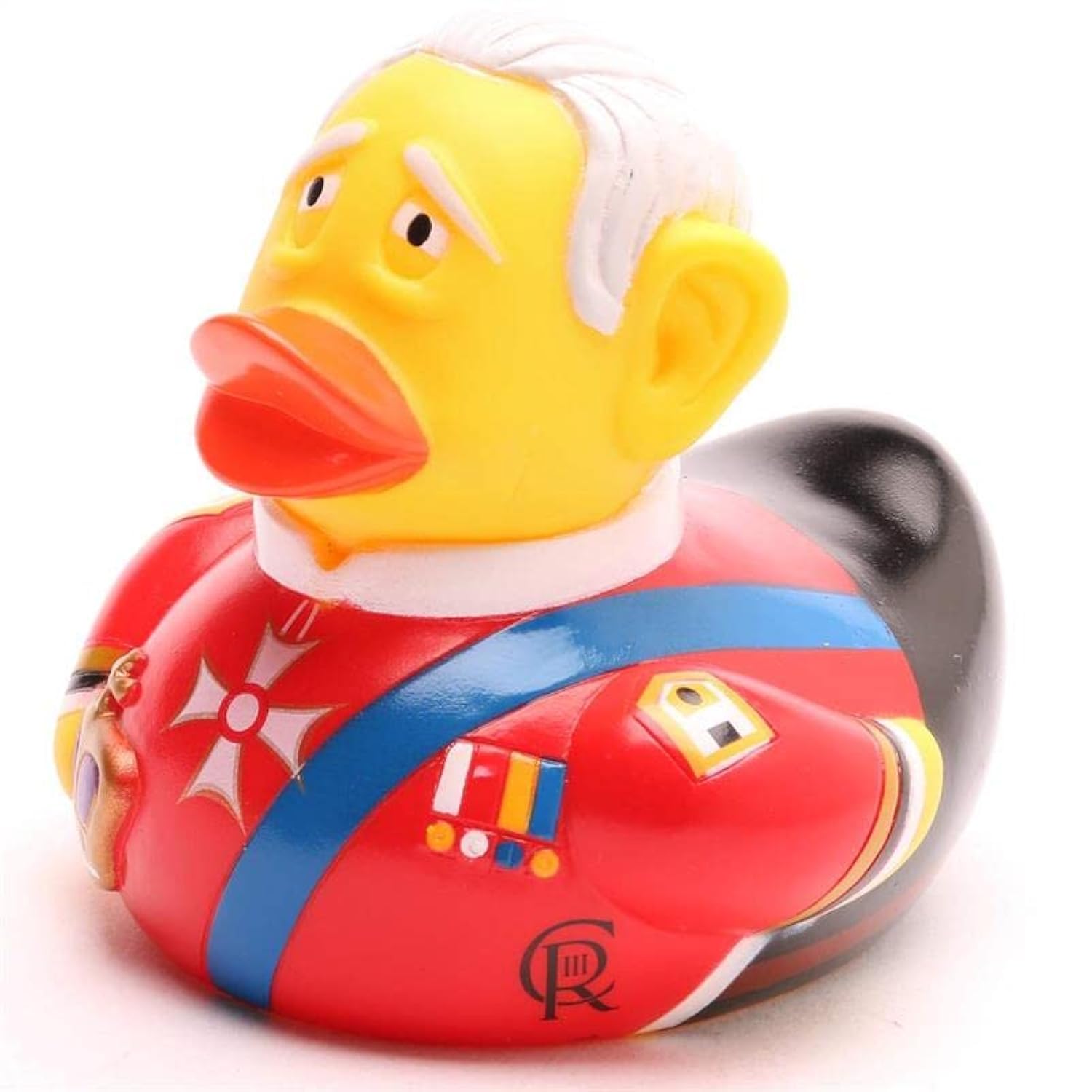 Duckshop I Bath Duck King Charles I Squeaky Duck Buckingham Palace I Squeaky Duck I L: 10 cm I King England I Gift