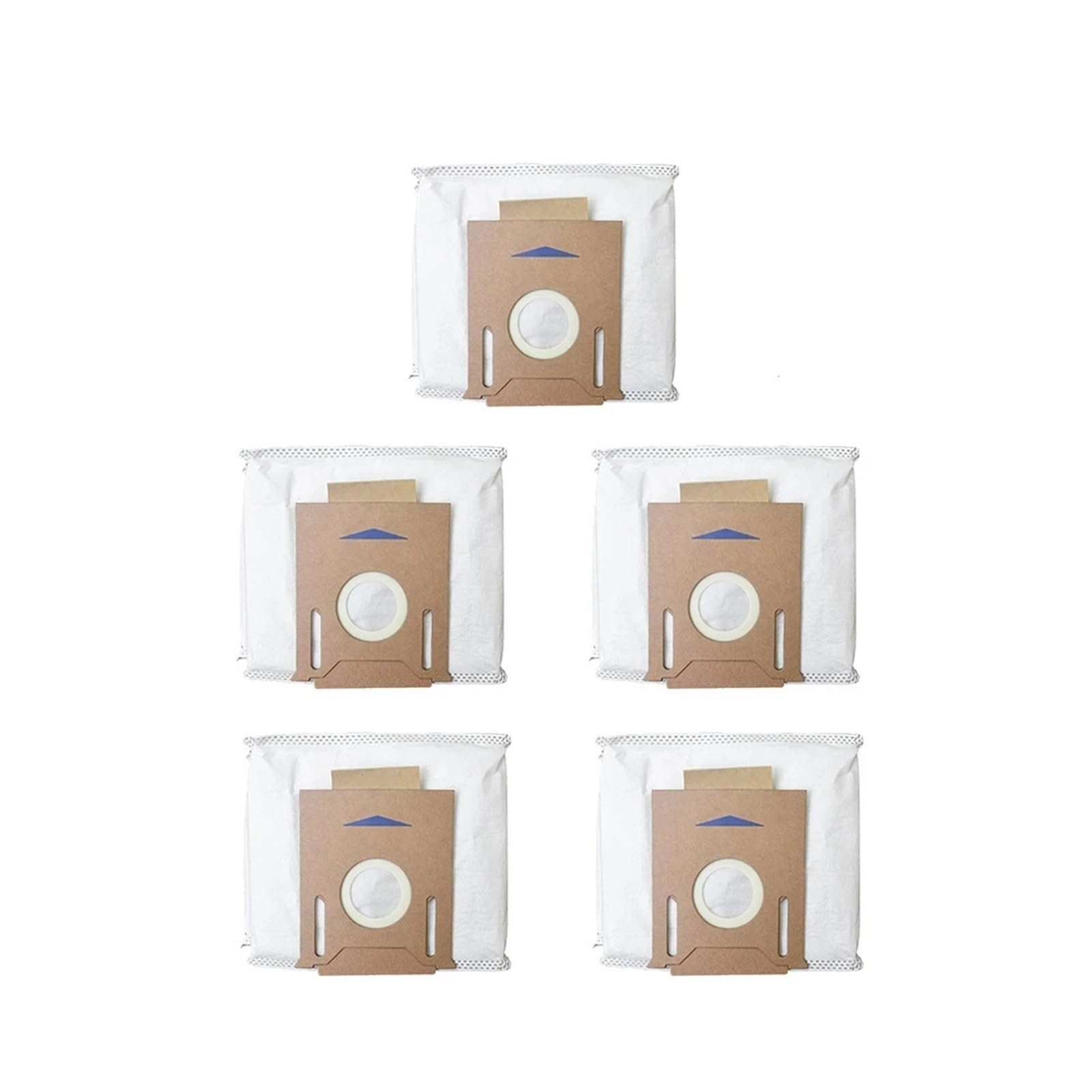 HIZON Dust Bags，Compatible For Ecovacs，Compatible For Deebot，OZMO T9/T9+/T9 Plus, n10/n10 plus, N8/N8+/N8 Pro/N8 Pro plus, T8/T8+/T8 AIVI/T8 AIVI+/T8 MAX(SET2)