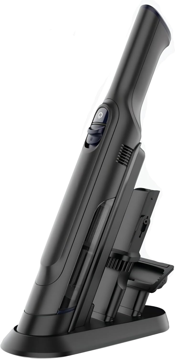 Handheld Vacuum Cordless, Lightweight 1.4lb with Powerful Suction, Charging Dock, Single Touch Empty and Detachable Dust Cup, Portable Mini Car Vac for Home Office and Pet Hair Handheld Vacuum Cordless, Lightweight 1.4lb with Powerful Suction, Charging Dock, Single Touch Empty and Detachable Dust Cup, Portable Mini Car Vac for Home Office and Pet Hair