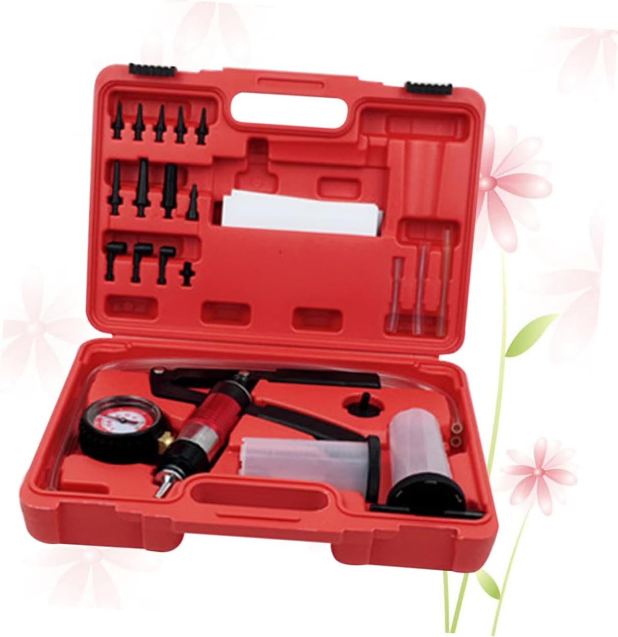 Manual Vacuum Pump Handheld Vacuum Pump Kit Car Brake Bleeder Automotive System Steam Protection Tool