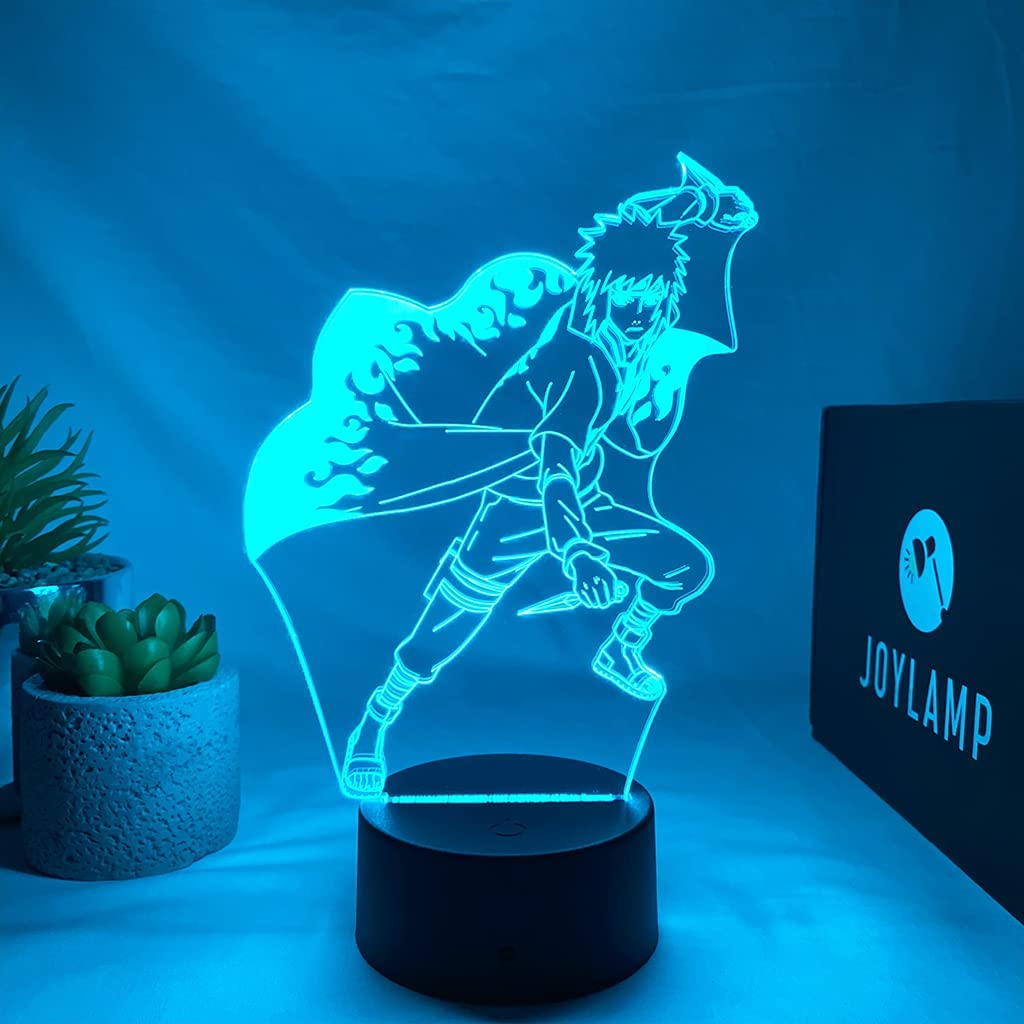 Lampada 3D Naruto Uzumaki JoyLamp | 16 Colori, Telecomando, USB, Collezione Ufficiale - Foto 6