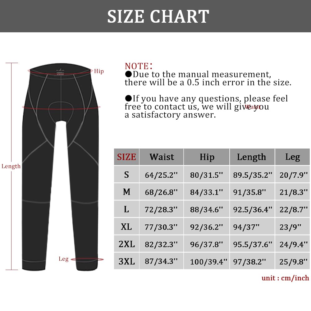 NuCamper Pantalon Cyclisme Long Homme Respirant Compression VTT Pantalon de Gel Tapis Perforés au Laser et Bandes Réfléchissantes Convient pour Conduite de Nuit Motocycle MTB