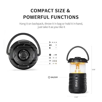 MIFAWildCampingBluetoothスピーカーLEDランタンスピーカ Amazon.co.jp: MIFA WildCamping Bluetoothスピーカー LED
