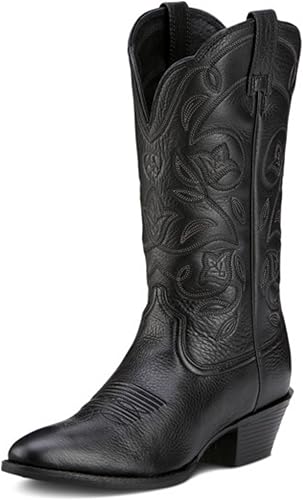 Ariat Botas vaqueras Western Heritage Western con punta R para mujer