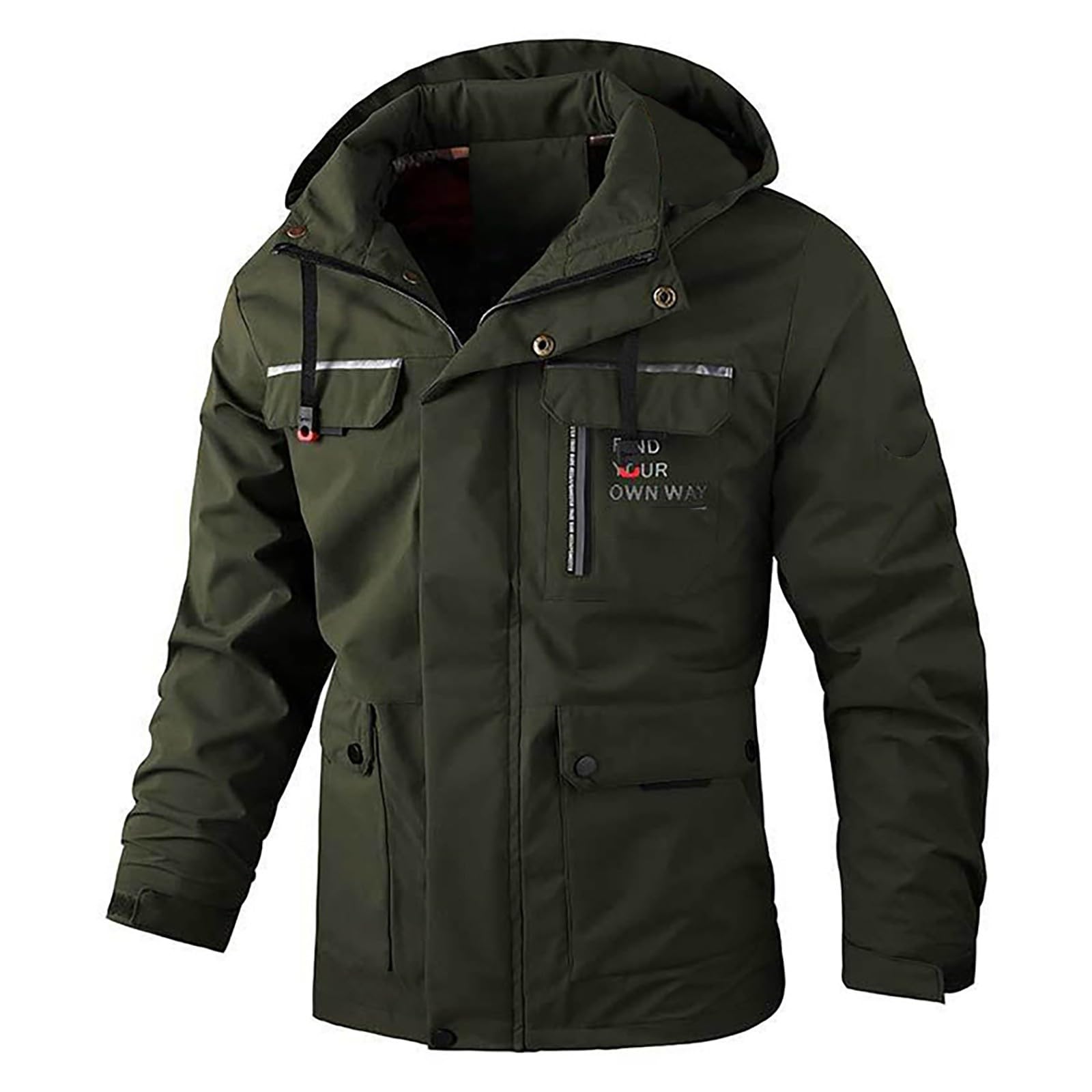 Chaqueta de ocio para hombre transpirable resistente a la intemperie 3