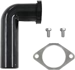 Évacuation d'ordures Remplacement de l'évacuateur Moen,avec 1.5" Elbow, brange, joint et deux vis (noir)