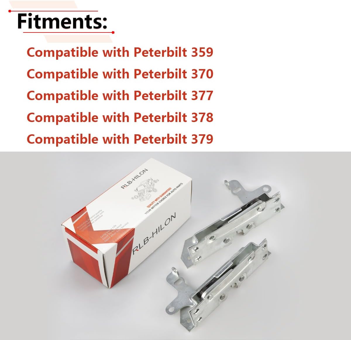 1Pair Door Latch Lock Compatible with Peterbilt Truck Model | for 359 370 377 378 379 Models, for HLK2221 20-08229L HLK2222 20-08229R