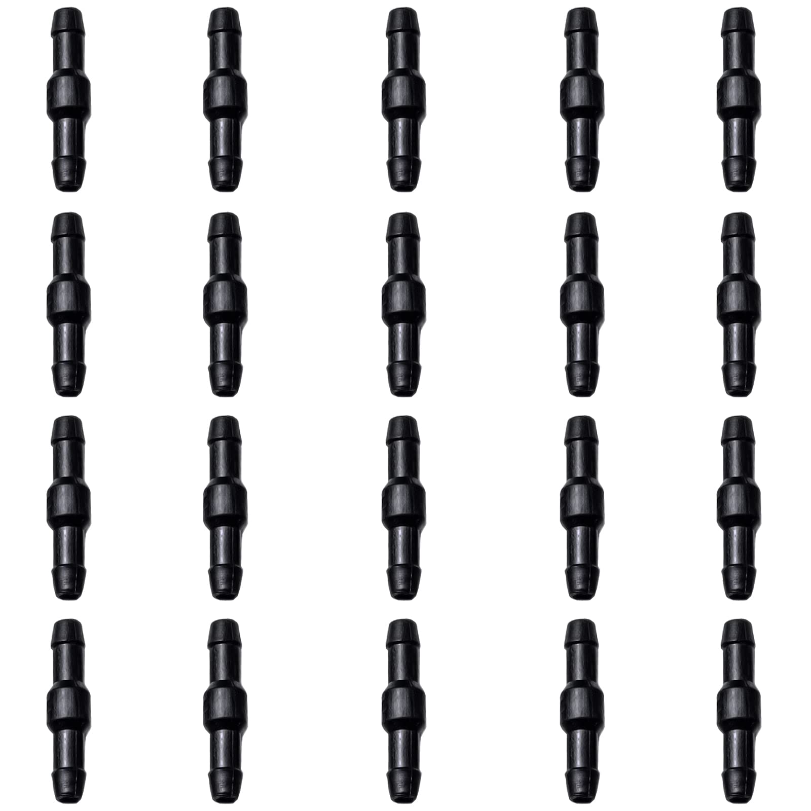 Windshield Washer Hose Connector,20 Pcs Universal Windshield Washer Hose Replacement Fitting, I-Type Fitting