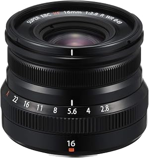 Fujinon XF16mmF2.8 R WR Lens - Black (Renewed)