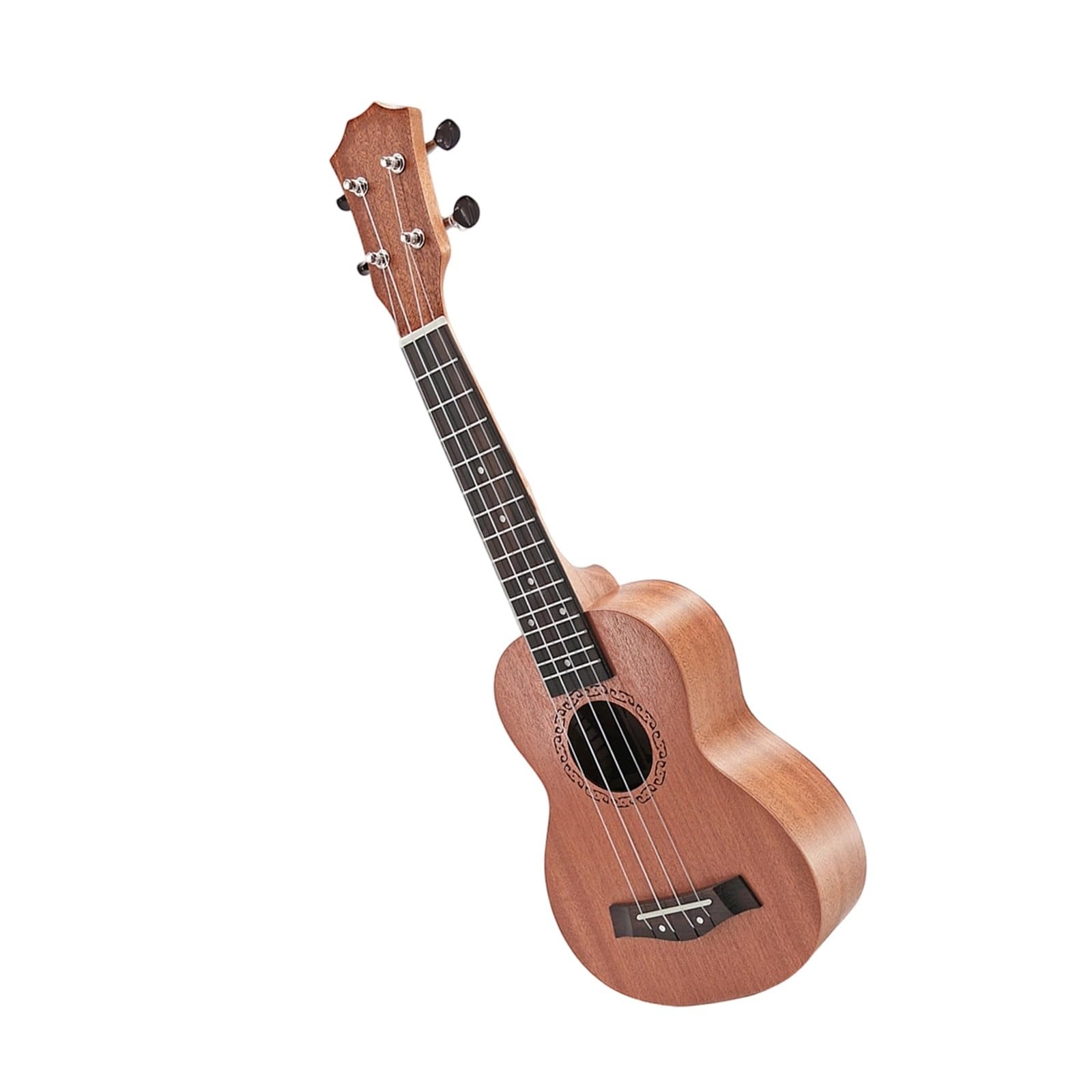 Strumento Professionale Per Chitarra A Quattro Corde Ukulele In Legno Sapele Da 21 Pollici Ukulele