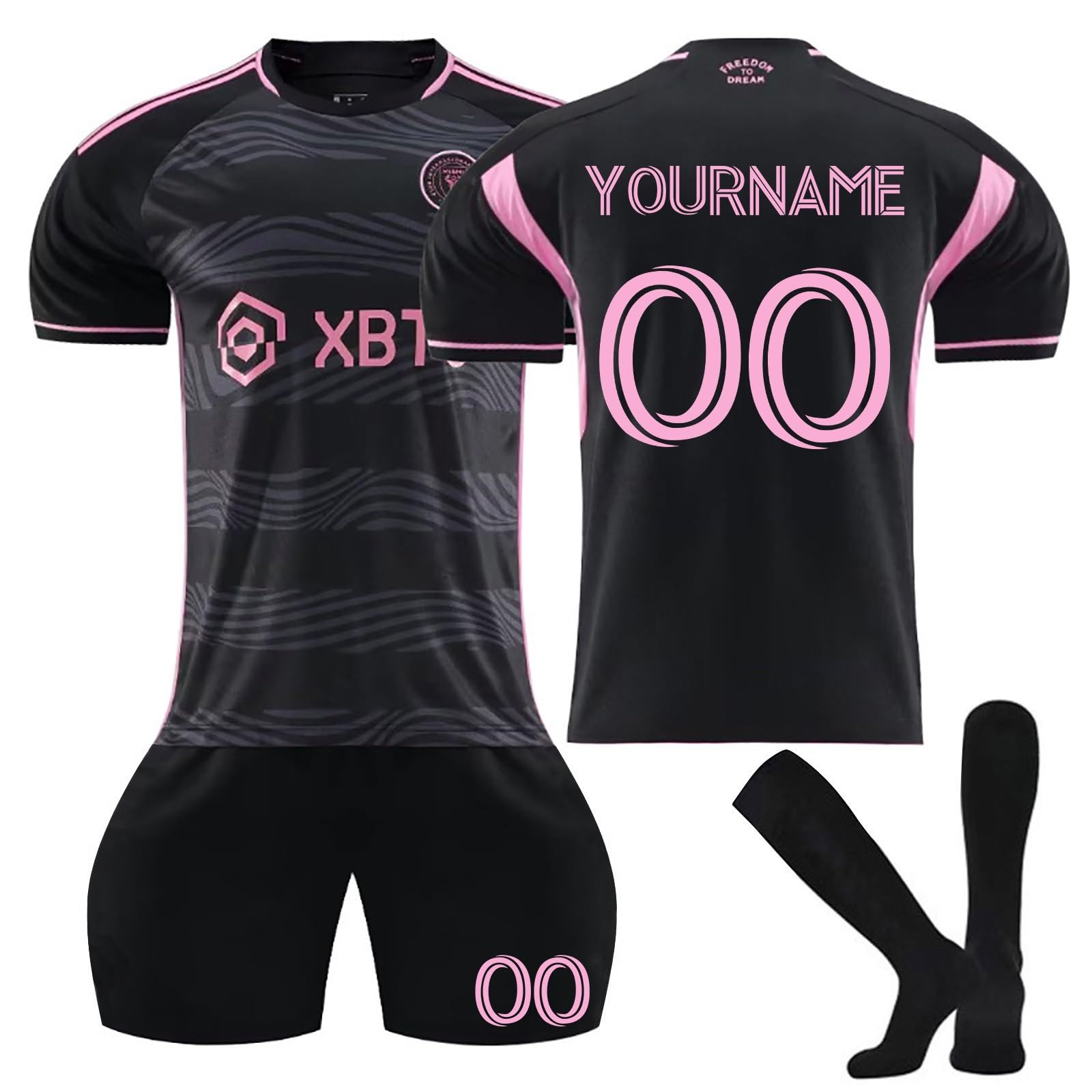 Custom Equipacion Futbol Niño Entrenamiento De Fútbol Camiseta Pantalón Corto Y Medias Fútbol Camiseta Personalizada Número Y Nombre Personalizada Regalo Niño 10 Años Regalos Para Madres Regalos