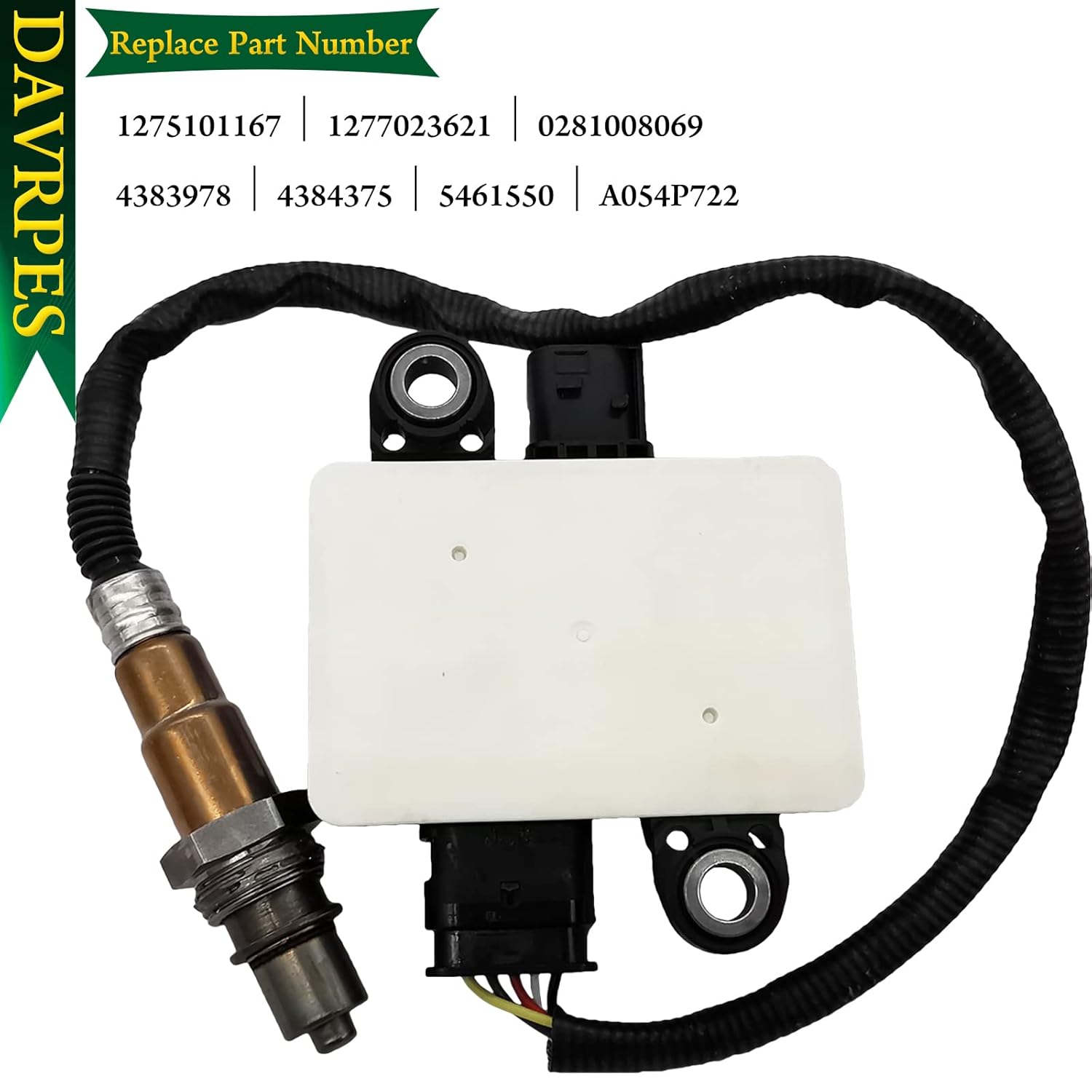 1275101167 1277023621 Diesel Exhaust Particulate Sensor for Mercedes Cummins 12V Replace#0281008069, 4383978, 4384375, 5461550, A054P722