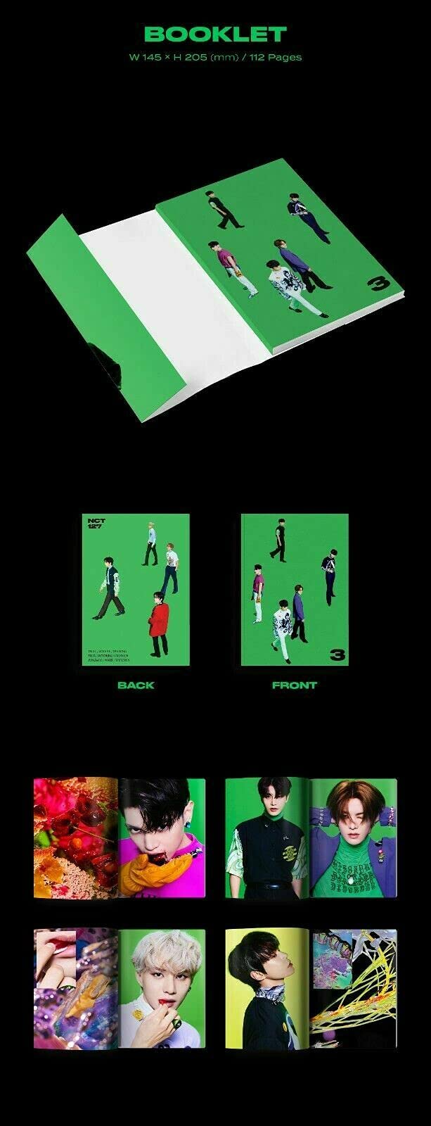 Amazon.com: NCT 127 - Sticker (Sticky Cover incl. CD