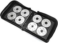 Vista 4 de CCidea Estuche para CD y DVD, capacidad 264, carpeta multimedia, cartera de CD, folleto de disco, 11.4 pulgadas de largo x 6.4 pulgadas de ancho x