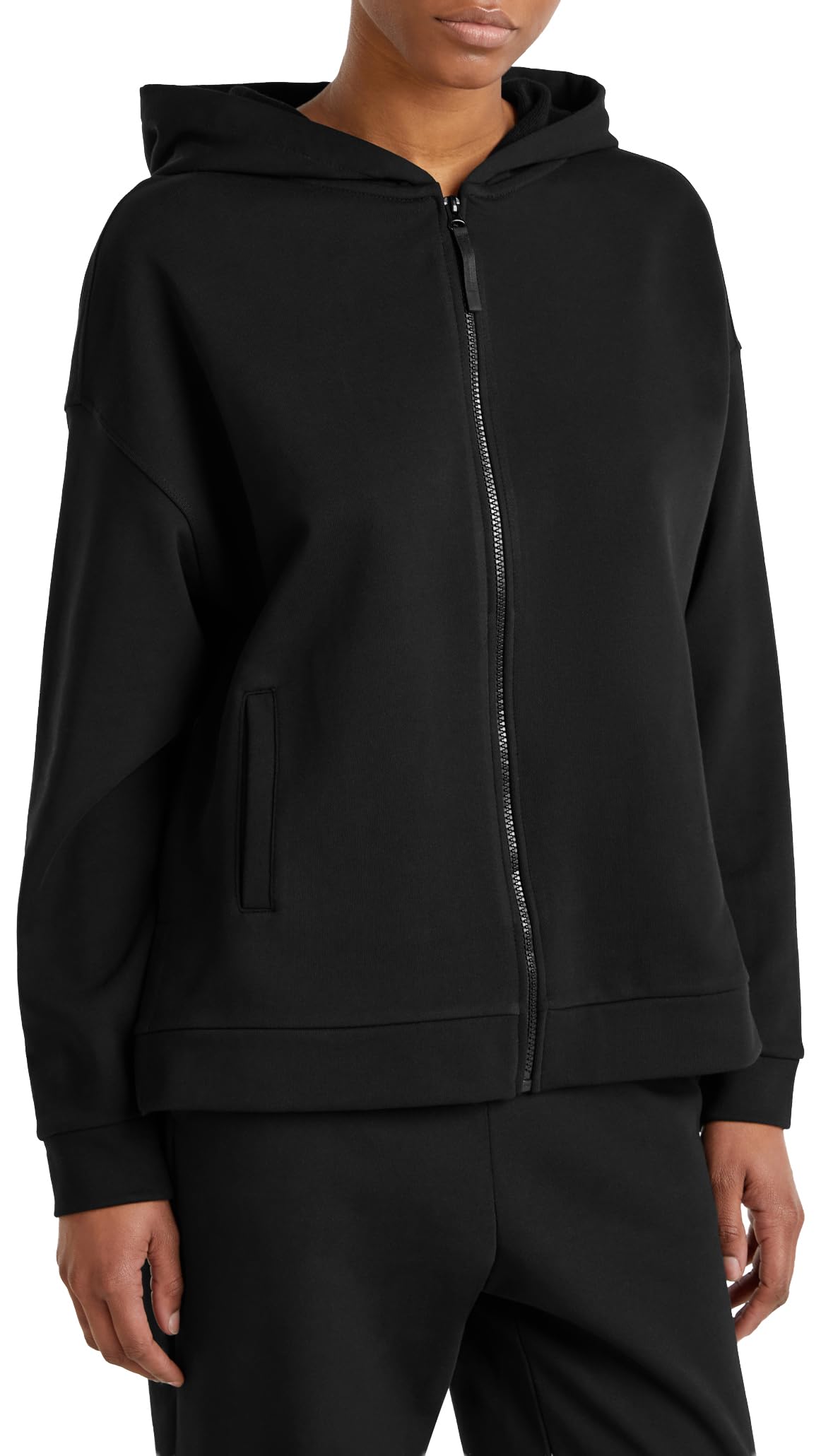 United Colors of Benetton jacket c/cap m/l, Black, XXS