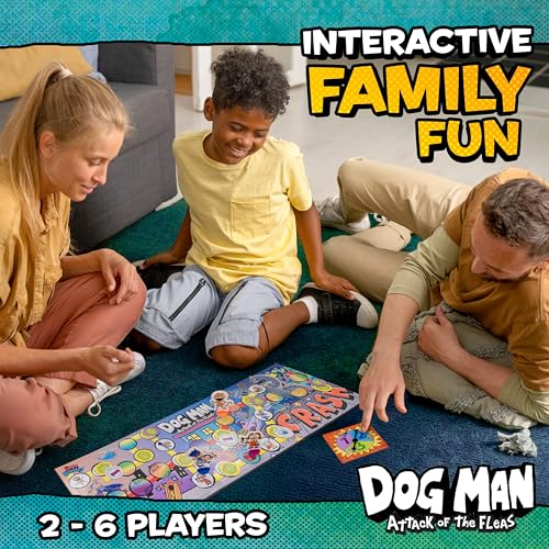 Dog Man: Attack of The Fleas Juego de Mesa miniatura 4