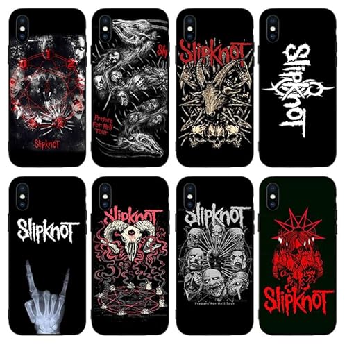 �X���b�v�m�b�g �A�C�t�H���P�[�X �X�}�z�P�[�X Slipknot iPhone15/Plus/Pro/Pro Max iPhone�P�[�X �g�уJ�o�[ iPhone���@��Ή� TPU �y�� �I�V���� �����Y�ی� �Ռ��z�� ������� �E���ȒP �a���� (04,