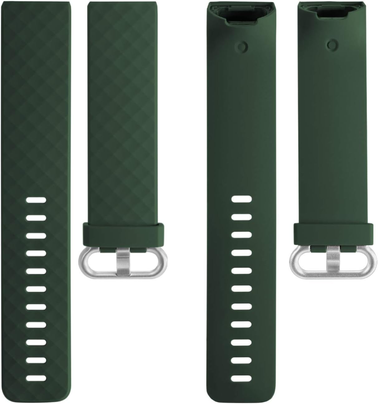 Wepro Waterproof Bands Compatible with Fitbit Charge 4 / Charge 3 / Charge 3 SE for Women Men, 3-Pack, Small, Large : Electronics