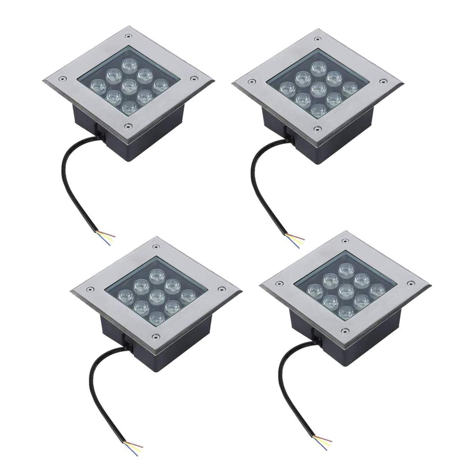 Spot encastrable extérieur résistant à la pluie pour éliminer les zones d'ombre du jardin
