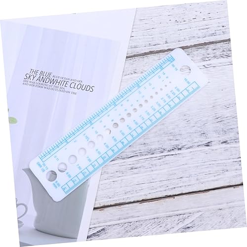 Miniatura 7 de Operitacx Herramienta de dibujos animados de reglas de acolchado de 10 piezas