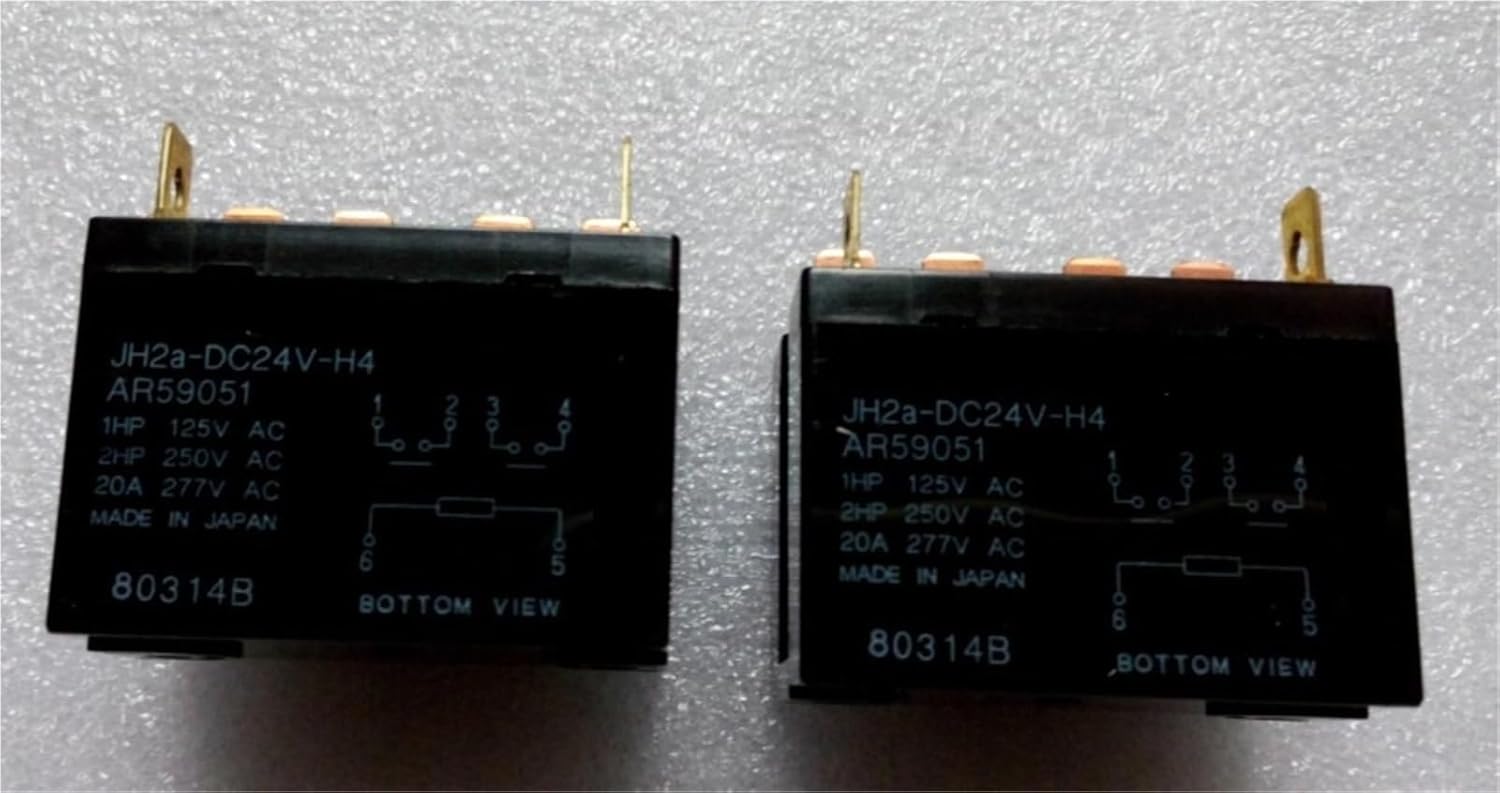 Relay JH2A-DC24V-H4 JH2ADC24VH4 DC24V H4 24VDC DC24V 24V DIP6 1Pcs