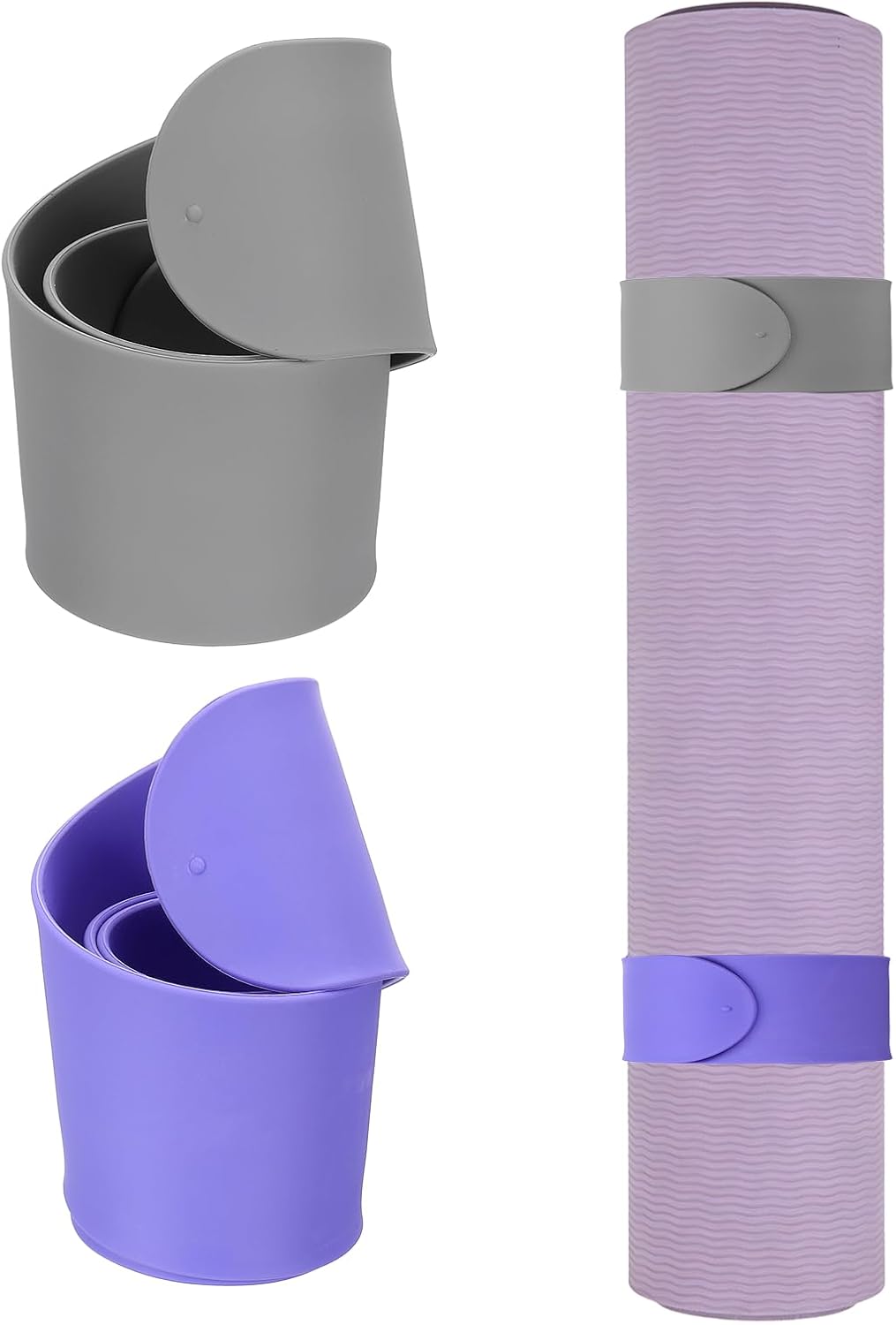 Yoga Mat Strap Slap Band Exercise Mat Sling Holder