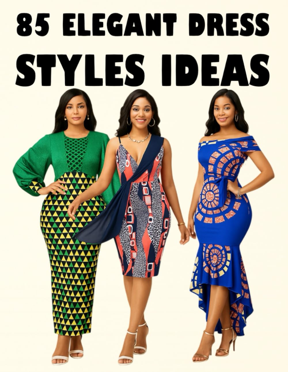 85 Elegant Dress Styles Ideas / 85 Idées de Styles de Robes Élégantes – Mode Africaine Chic pour Femmes Modernes | Idées de Tenues en Pagne, Wax & Tissus Modernes