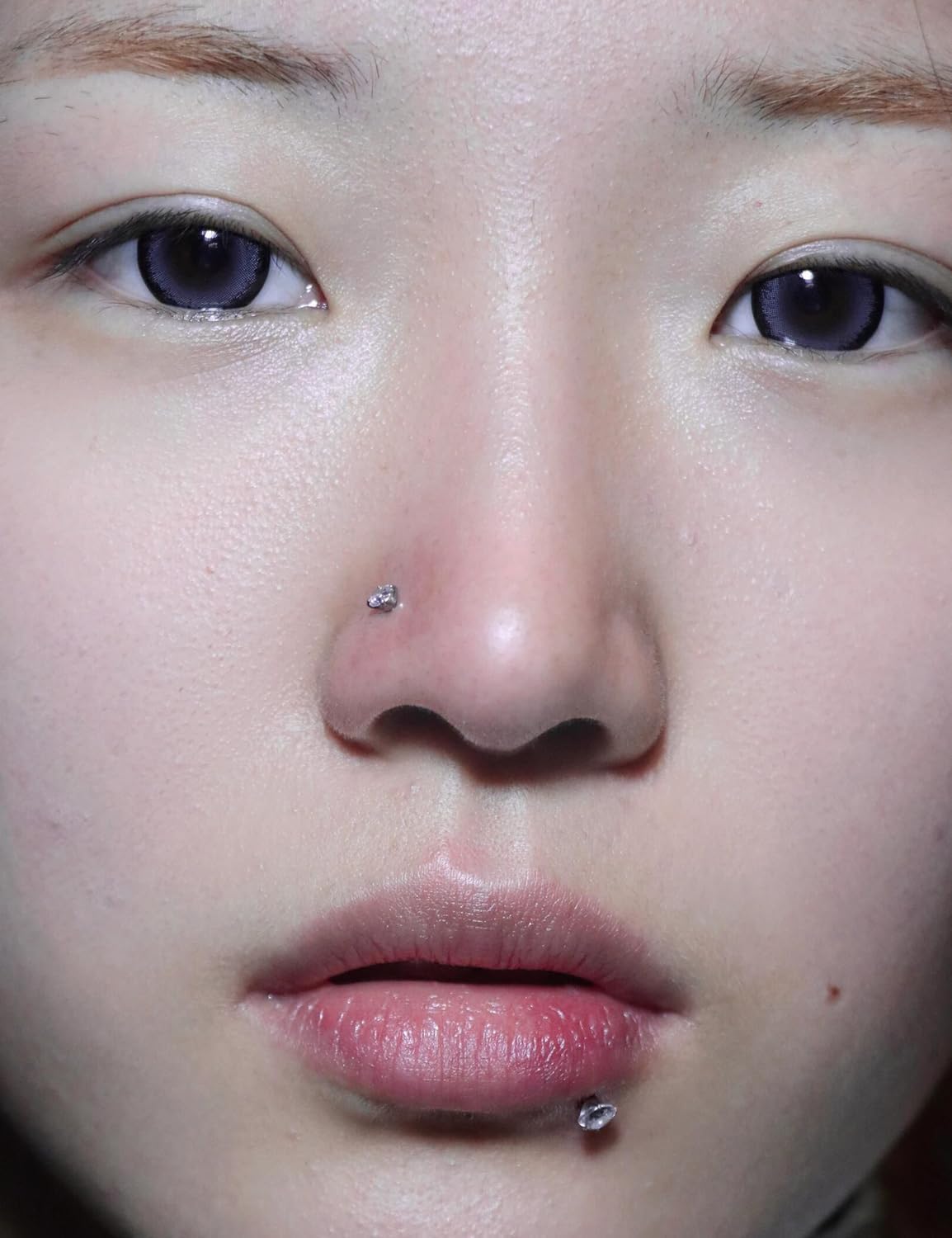 18G 20G 22G Nose Rings Studs Stainless Steel Cubic Zirconia Nose Nostril Piercing Jewelry for Women Men CZ Size 1.5mm 2mm 2.5mm 3mm 3.5mm 4mm 24Pcs