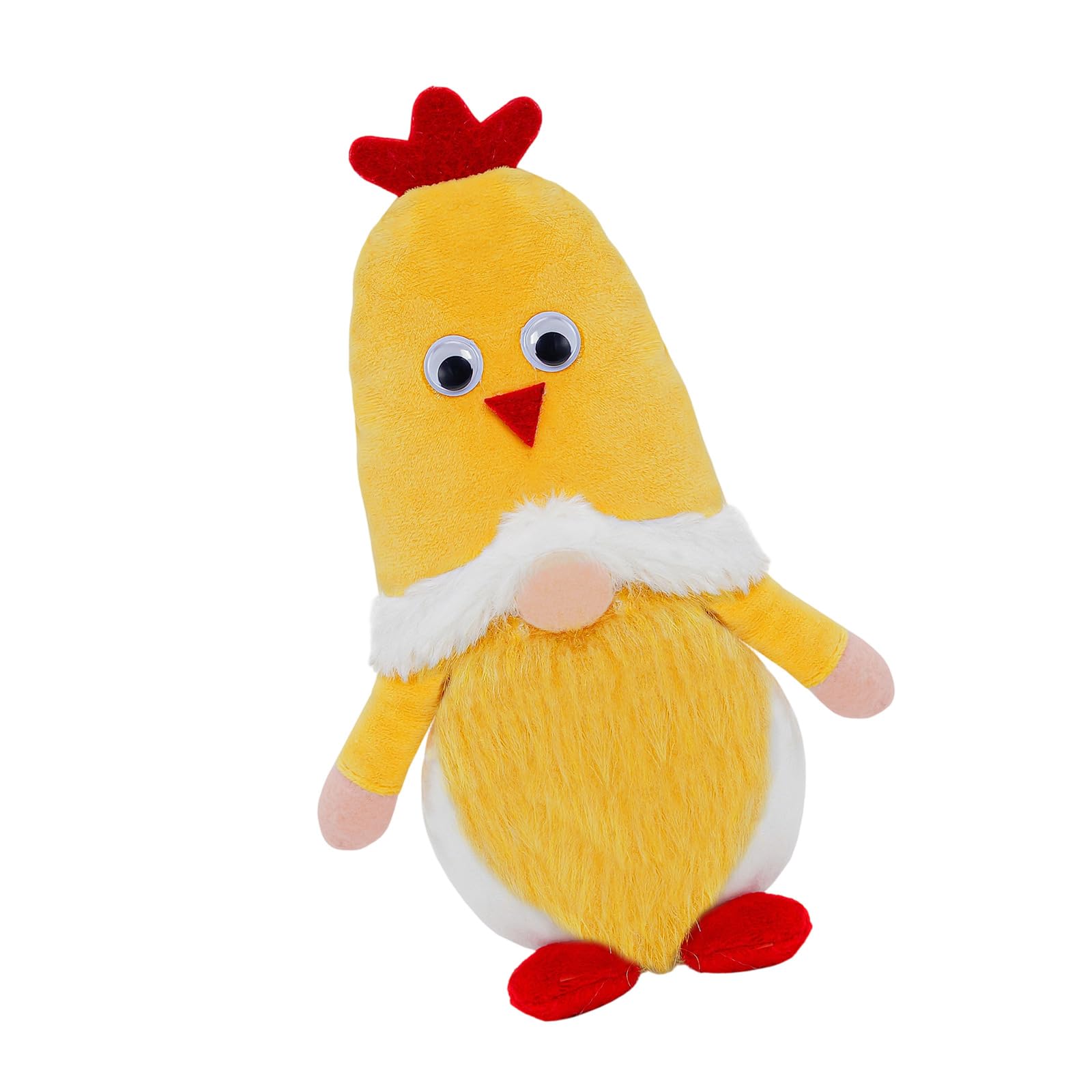 hogtnd Soft, Adorable Easter Bunny Plush Doll to Enhance Festival Home Decorations and Family Activities with Sustainable Materials. Interactive Family Toy