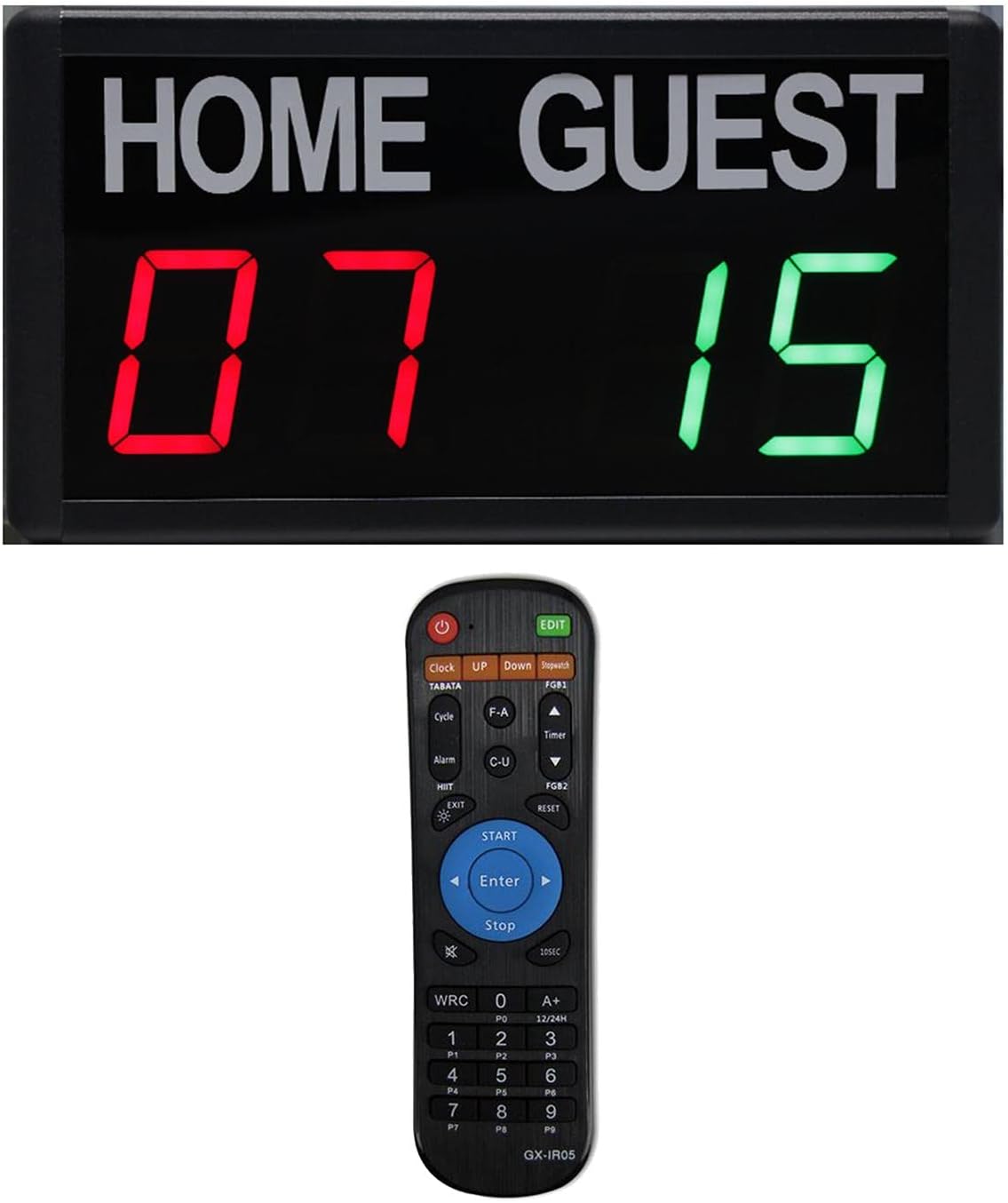 Portable Wall Mounted Electronic Digital Scoreboard Counter Indoor Wrestling Black Remote ControlCollectibles|Arcade Jukeboxes & Pinball|Arcade Gaming|Replacement Parts