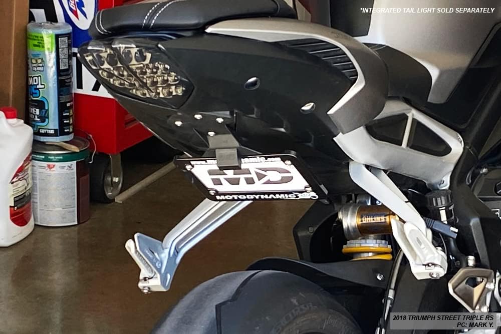 Fender Eliminator Kit Low Profile Tucked for Triumph Daytona 675 2013-2017 Moto2 765 2020-2021 Street Triple 765 2018-2025