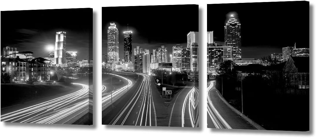 Cityscape Canvas Wall Art Set