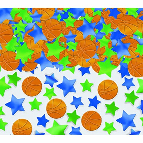 Confettis de table basketball 70g pour réussir une déco de fête facilement