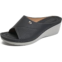 Wedge Sandals Women Summer Comfortable Open Toe Dressy Platform Sandal Shoes Suitable for walking.