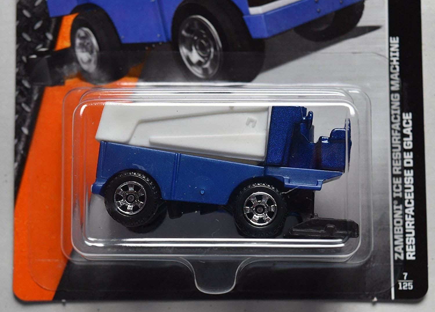 2016 Matchbox MBX Adventure City-Zamboni Ice Resurfacing Machine