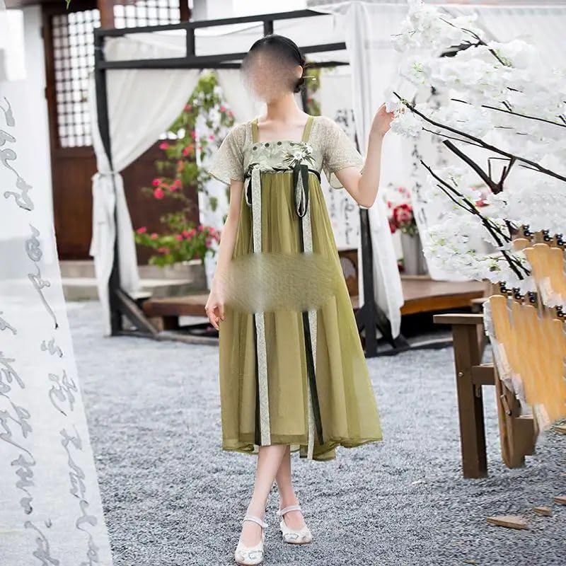 Robe chinoise Hanfu ample idéale pour vos spectacles de danse folklorique - 5