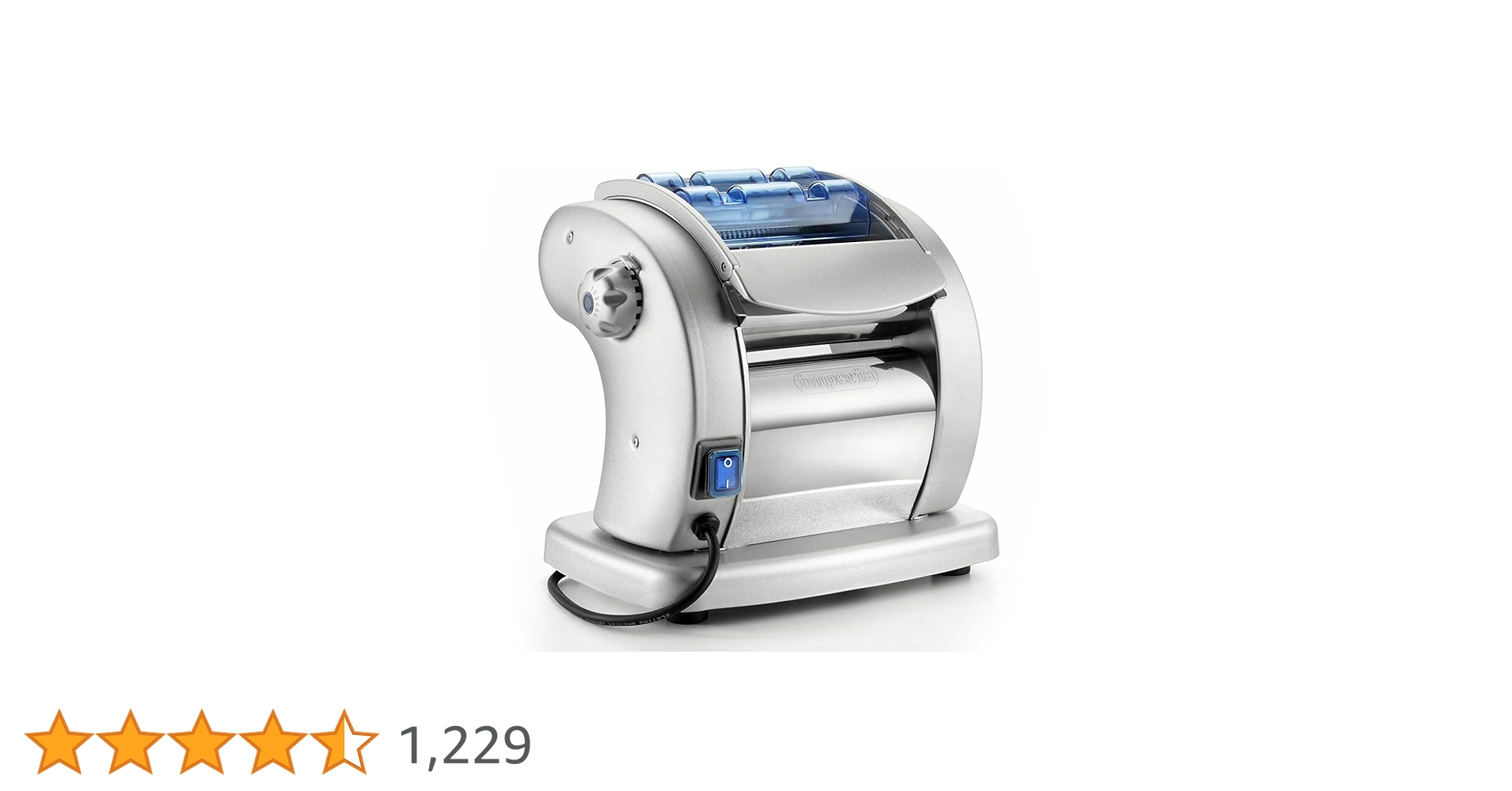 Amazon｜インペリア 電動 パスタマシン モデル720｜パスタマシン