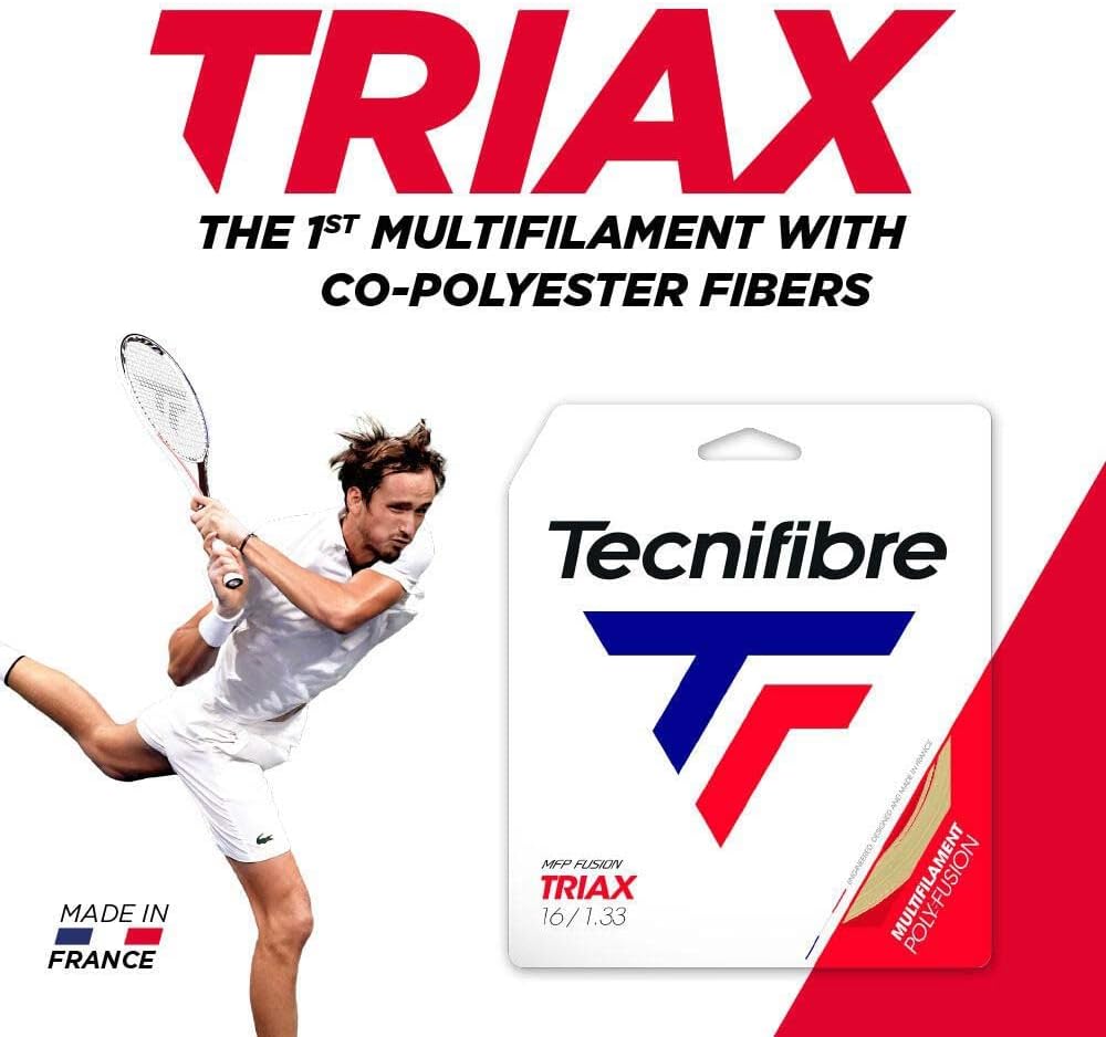 Tecnifibre Triax Natural Tennis String ()