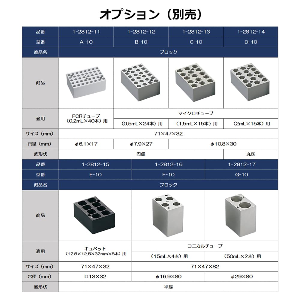 Amazon | アズワン ミニクールブロックバスMyBL-10C /2-951-01 | 恒温 