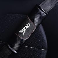 Vista 1 de HUIANTS Funda para cinturón de seguridad Chrysler 300, almohadilla de cuero para cinturón de seguridad, 2 fundas de correa de automóvil, protección