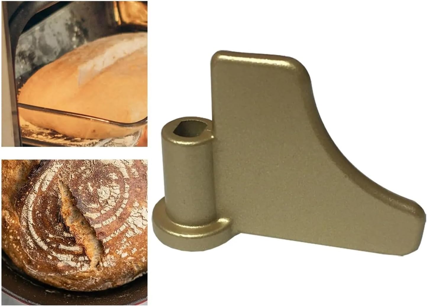 Metal Breadmaker Paddle Kneading Nonstick Bread Maker Blade Accessories Parts