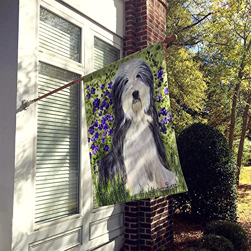 Drapeau Bearded Collie grand format pour célébrer votre passion canine à l'entrée de la maison - 3