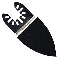 Vista 8 de XXGO 102 Pcs Oscillating Sanding Pads Finger Triangle Sandpaper for Multi Tool Compatible with Bosch Dremel Rigid Milwaukee Makita Multitool Sanding