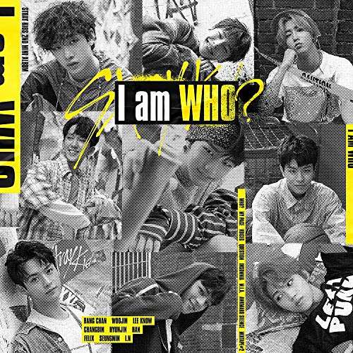 Stray Kids - I am WHO [Random ver.] (2nd Mini Album) CD+Photobook+3 QR Photocards+On Pack Poster+Folded Poster+Free Gift