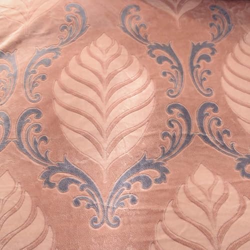 Miniatura 7 de FXJ Double Duvet Set Blue Flowers, Bedding Sets King Size Brown, Double Duvet Covers Set with Fitted Sheet Bedding Set Quilt Cover Sets Soft Warm