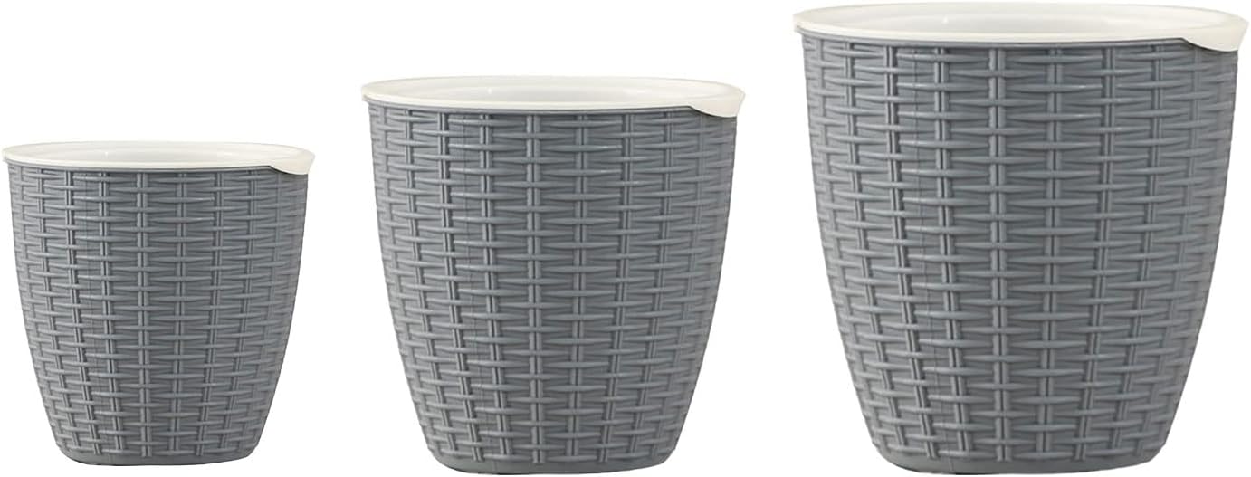 SUFUBAI Selbstbewässernde Blumentöpfe, modern, dekorative Blumentöpfe