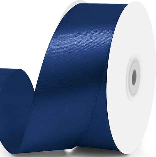 Miniatura 131 de Cinta de satén de 5/8" x 100 yardas - Cinta de seda naranja otoñal con carrete - Ideal para envolver regalos, ramos florales, manualidades