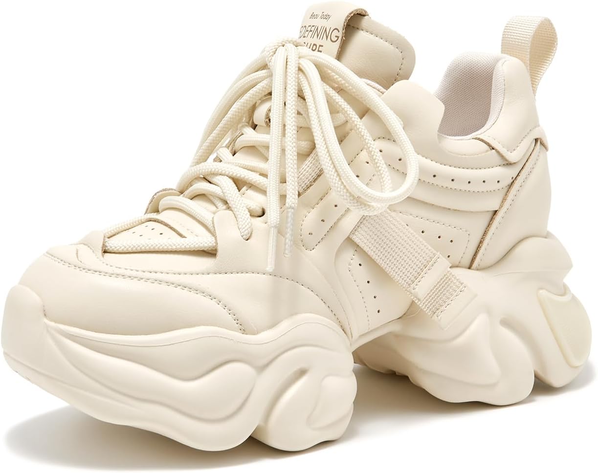 BEAU TODAY Zapatillas Chunky para Mujer, Zapatillas Costa Rica Ubuy - Main Image