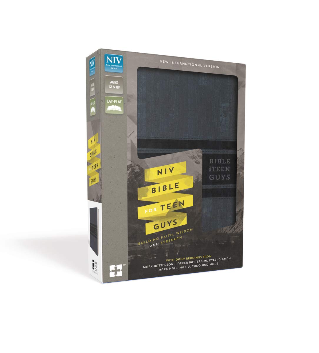 NIV, Bible for Teen Guys, Leathersoft, Blue: Building Faith, Wisdom and Strength